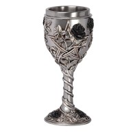 Ruah Vered Black Rose Goblet