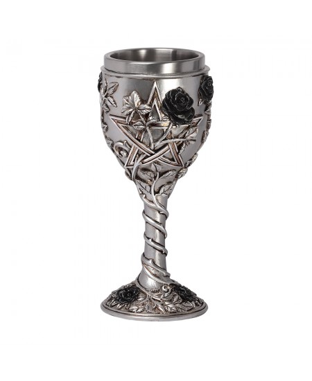 Ruah Vered Black Rose Goblet