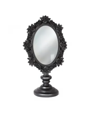 Black Rose Dressing Table Mirror