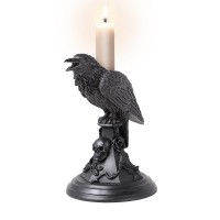 Poe's Raven Candle Stick