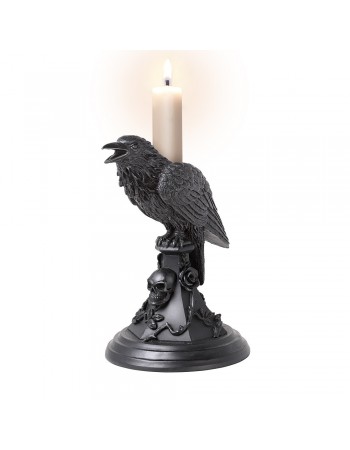 Poe's Raven Candle Stick