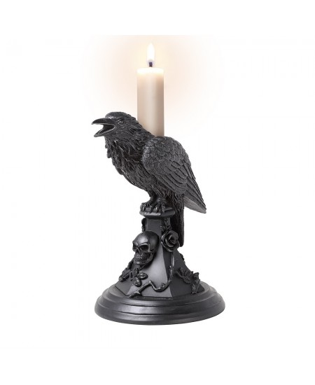 Poe's Raven Candle Stick