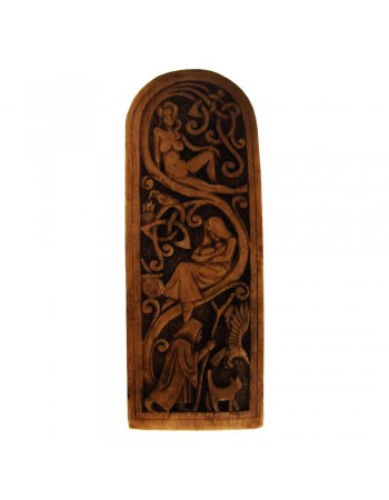 Maid, Mother, Crone Triple Goddess Plaque by Paul Borda