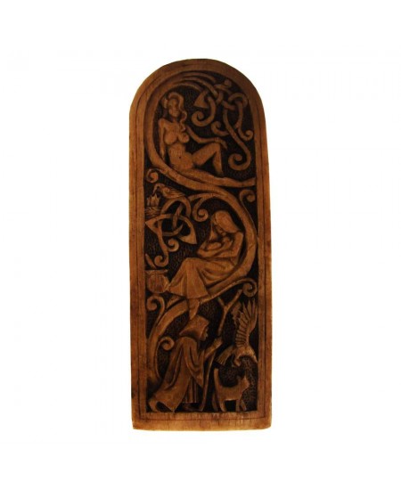 Maid, Mother, Crone Triple Goddess Plaque by Paul Borda