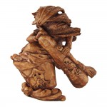 Baba Yaga Russian Witch Statue