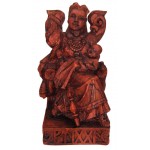 Frigga, Norse Queen of the Gods, Seated Statue