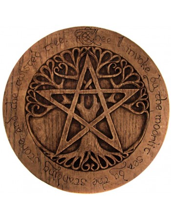 Tree Pentacle Large Plaque