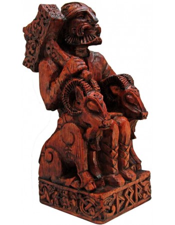 Thor, Norse God Seated Statue