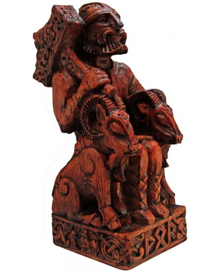 Thor, Norse God Seated Statue