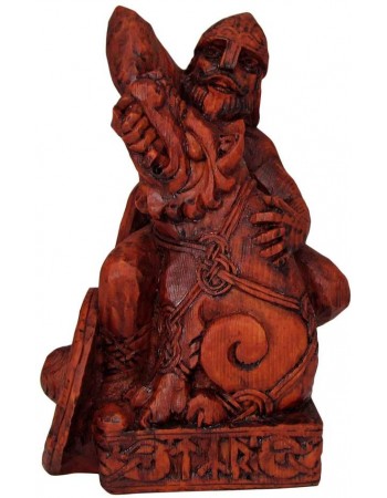 Tyr, Norse God of War Seated Statue