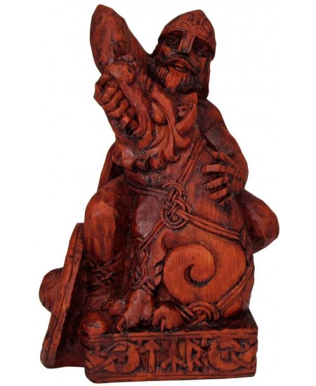 Tyr, Norse God of War Seated Statue