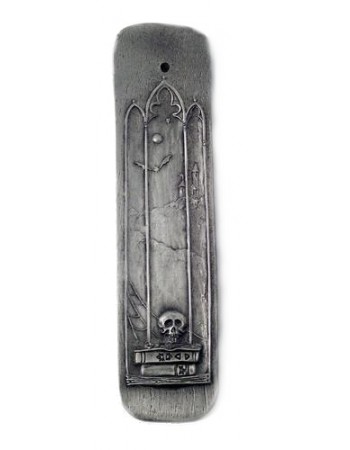 Gothic Arch Pewter Incense Burner