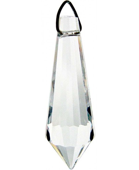 Crystal Prism Faceted Tear Drop