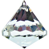 Crystal Prism Faceted Diamond