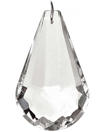Crystal Prism Faceted Drop