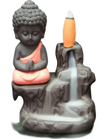 Buddha Waterfall Backflow Incense Burner