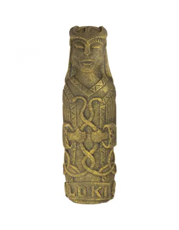 Loki Norse God Hand Carved Stone Statue