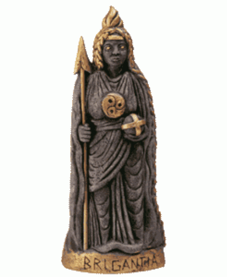 Brigit Celtic Goddess Statue