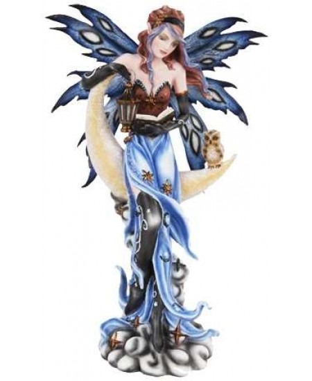 Crescent Moon Fairy Statue