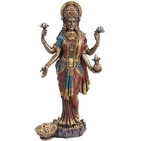 Lakshmi, HIndu Goddess of Wealth Statue