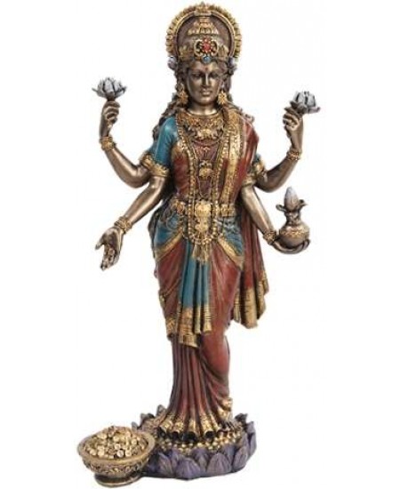 Lakshmi, HIndu Goddess of Wealth Statue