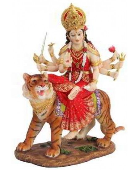 Durga, Hindu Goddess of Justice Statue