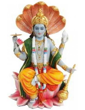 Vishnu Hindu God Statue