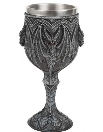 Gothic Dragon Wine Goblet