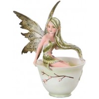 SALE Amy Brown *I Need Coffee* Fairy Figurine ~ Coffee & Tea Figurine ~ BNIB 