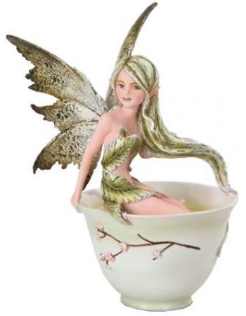 Green Tea Fairy Statue