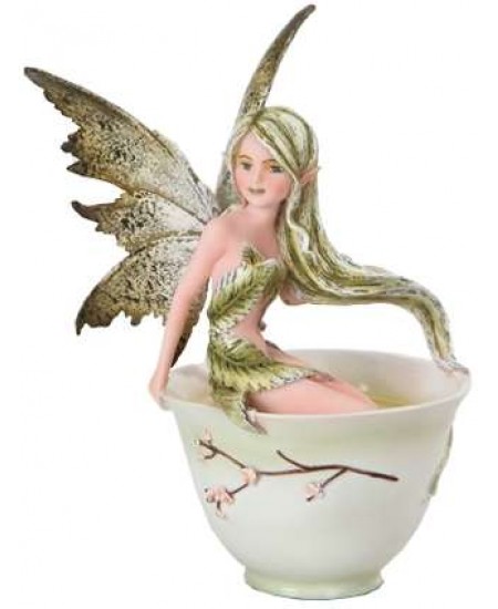 Green Tea Fairy Statue