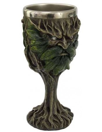 Greenman, Lord of the Forest Wiccan Altar Chalice