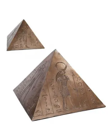 Egyptian Pyramid Memorial Keepsake Urn