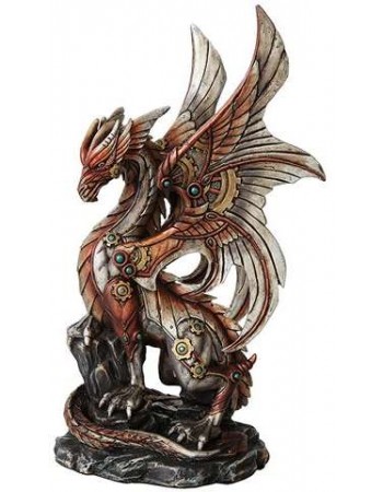 Steampunk Dragon Statue