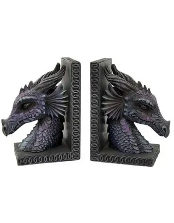 Dragon Head Bookends