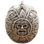 Aztec Bone Resin Design Skull