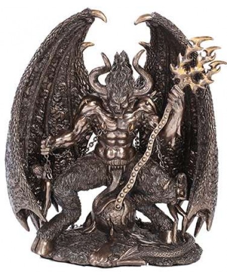 Lucifer Bronze Resin 9 3/4 Inch Statue