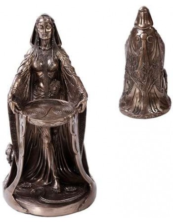 Danu Bronze Celtic Mother Goddess Statue
