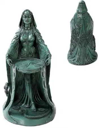 Danu Celtic Goddess Resin Statue