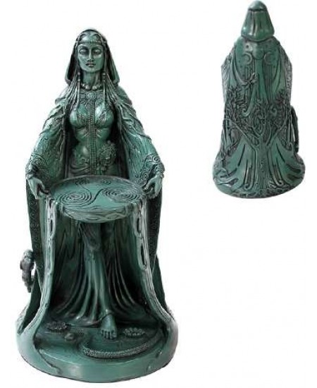 Danu Celtic Goddess Resin Statue