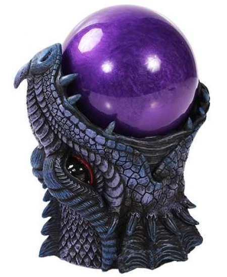 Dragon Head Storm Ball Statue