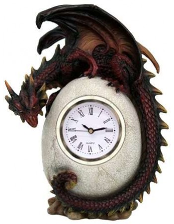 Dragon Egg Table Clock