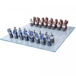Dragons Chess Set with Glass Board