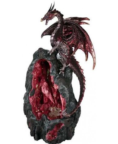 Red Dragon Backflow Incense Burner