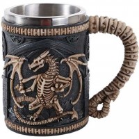 Skeleton Dragon Drinking Mug