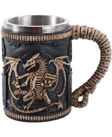 Skeleton Dragon Drinking Mug