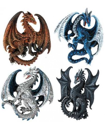 Set of 4 Dragon Magnets