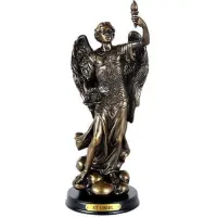 Archangel Uriel Bronze Christian Statue