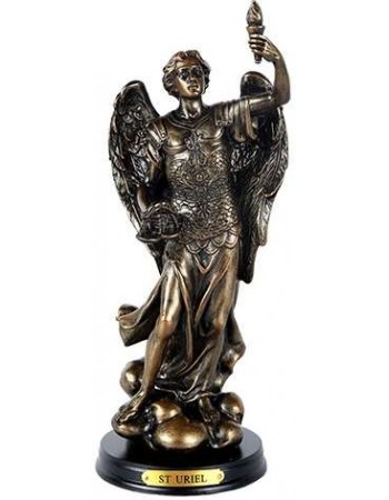 Archangel Uriel Bronze Christian Statue