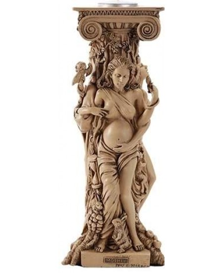 Mother, Maiden, Crone Goddess Candle Holder